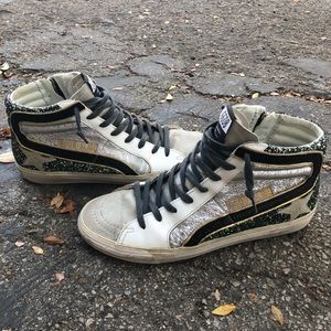 Golden Goose Slide Glitter